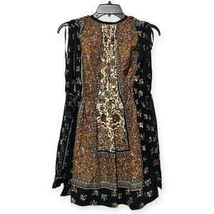 Handmade Smock Bohemian Cotton Feel Floral Cortagecore Apron